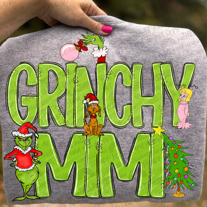 Gr*nchy Family Bundle- 40 PNG Files