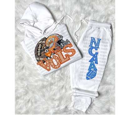 Vols Rhinestone Dog with Matching Sleeve- 2 PNG Files