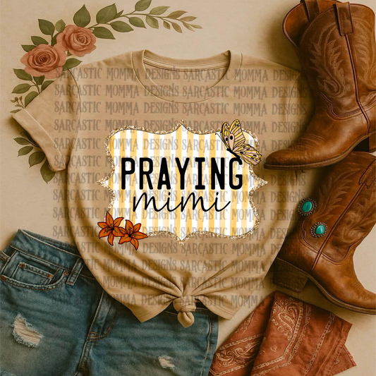 Praying Mimi PNG File