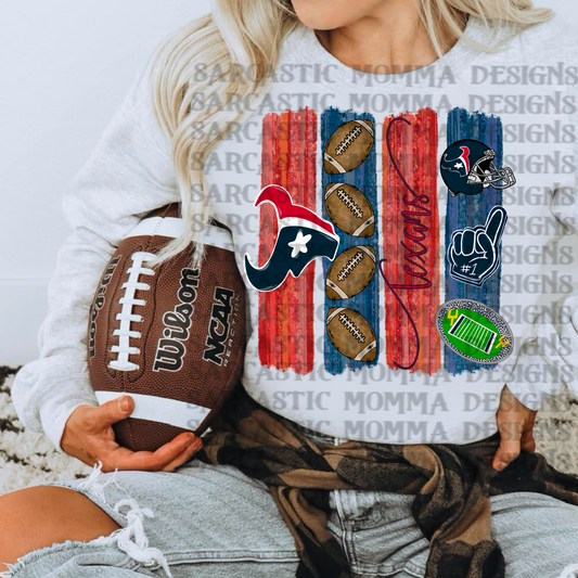 Texans Brushstrokes PNG File