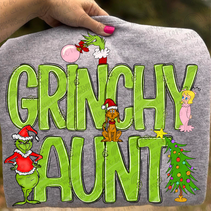 Gr*nchy Family Bundle- 40 PNG Files