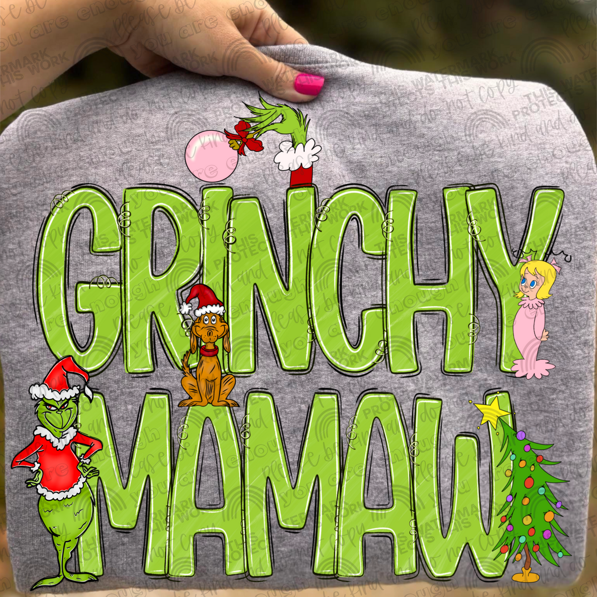 Gr*nchy Mamaw PNG File