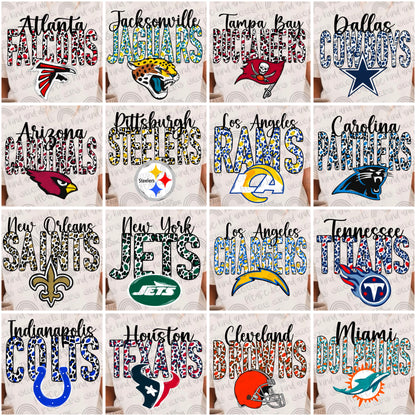 Leopard Pro Football Bundle- 32 PNG Files