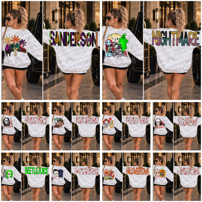 Halloween Big Backs Bundle- 20 PNG Files