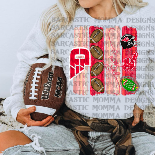 Dayton Flyers Brushstrokes PNG File