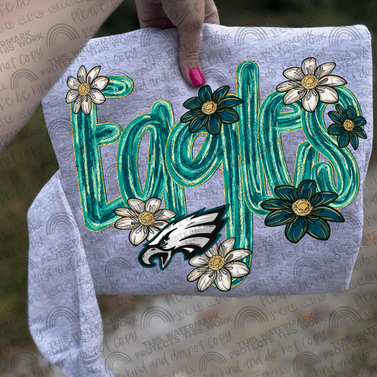 Eagles Flowers PNG File
