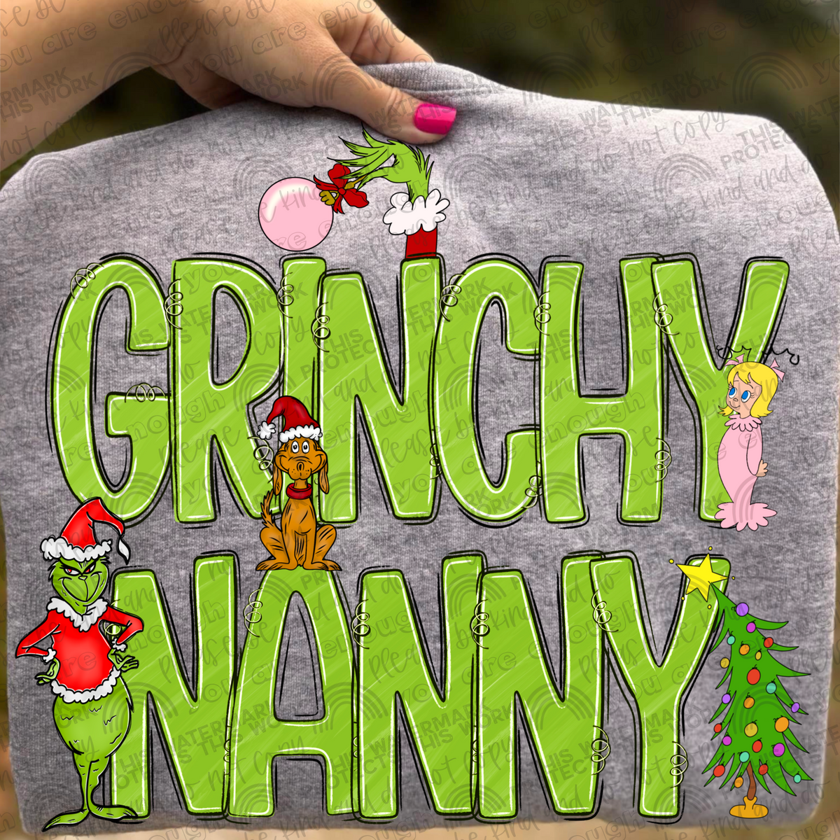 Gr*nchy Family Bundle- 40 PNG Files