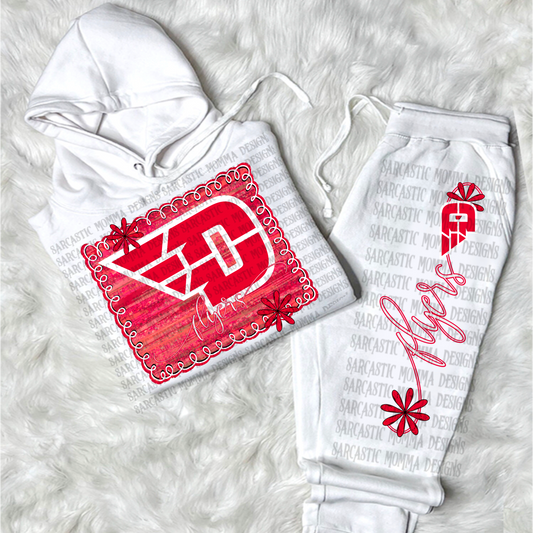 Dayton Flyers Framed with Matching Sleeve- 2 PNG Files