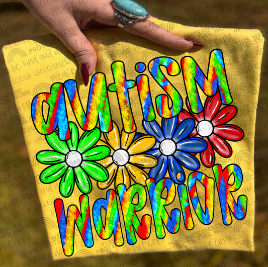 Autism Warrior PNG File