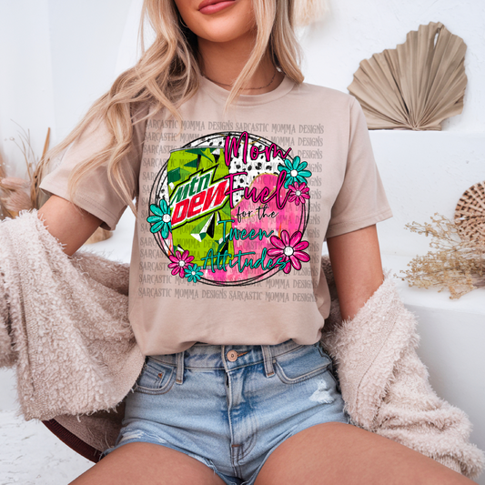 Mom Fuel Tween Attitudes Mt Dew PNG File