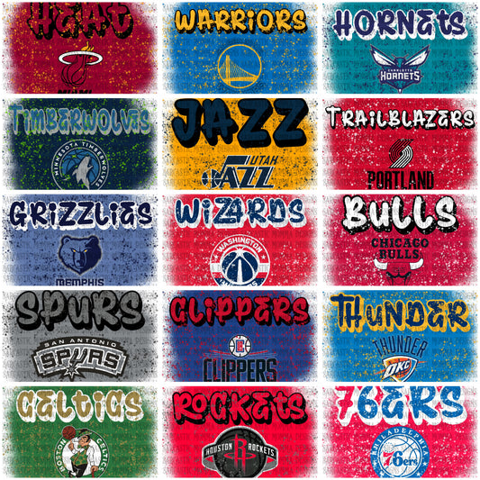 30 Teams Graffiti Basketball Bundle