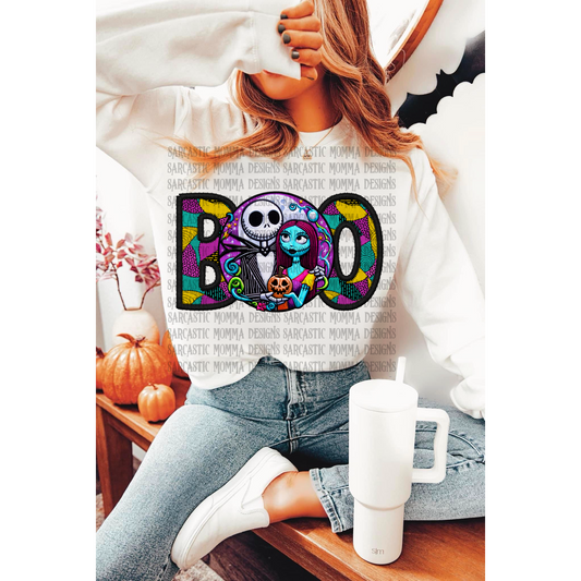 BOO Jack & Sally 3 NBC PNG File