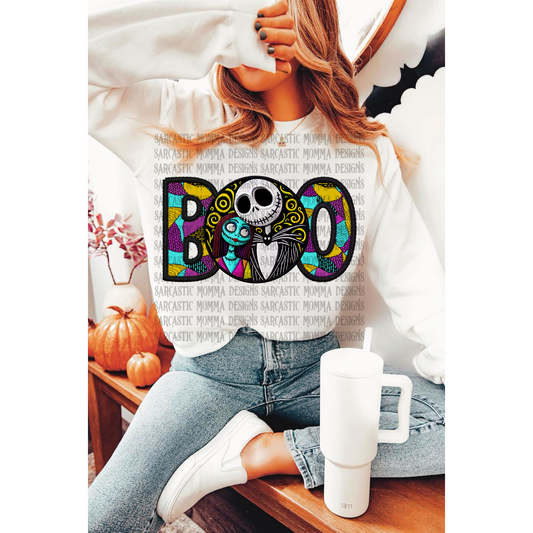BOO Jack & Sally 2 NBC PNG File