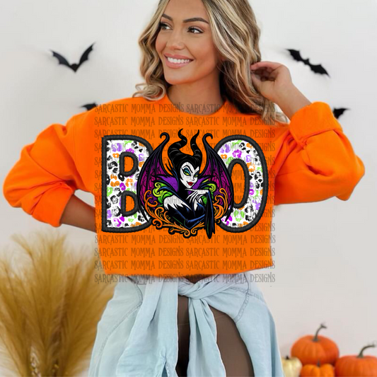 BOO Maleficent PNG File