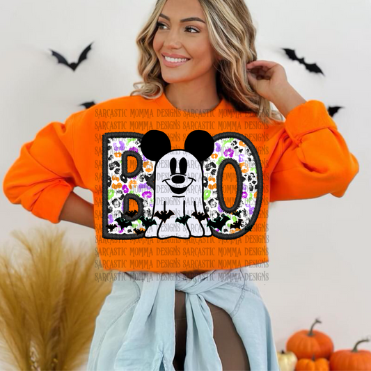 BOO Mickey PNG File