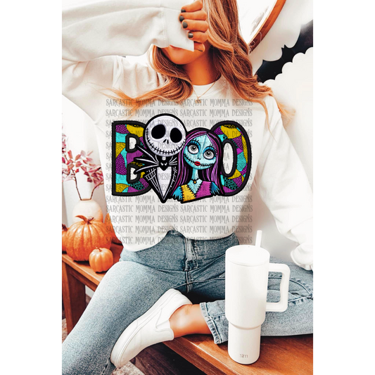 BOO Jack & Sally 1 NBC PNG File