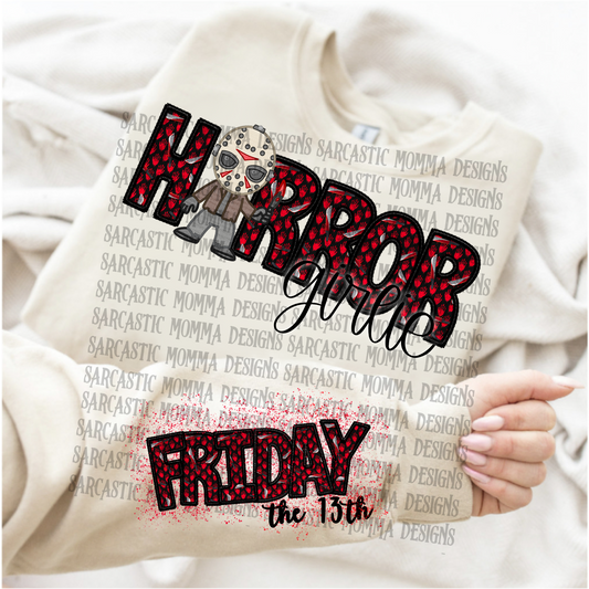 Horror Girlie Jason- 2 PNG Files