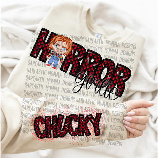 Horror Girlie Chucky- 2 PNG Files