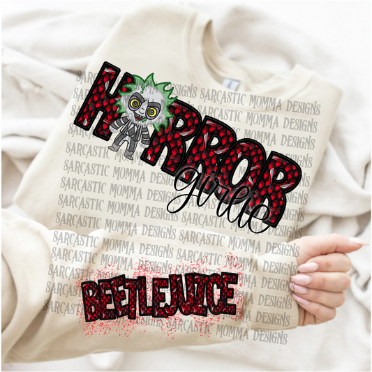 Horror Girlie Beetlejuice- 2 PNG Files