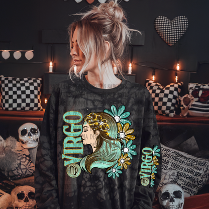 Zodiac Floral Bundle & Sleeves- 24 PNG Files