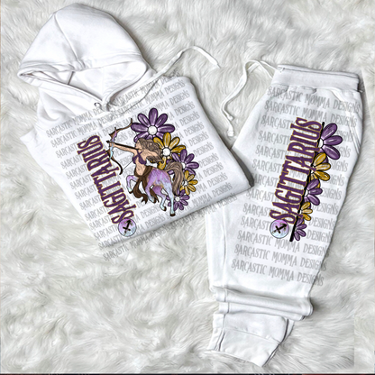 Zodiac Floral Bundle & Sleeves- 24 PNG Files