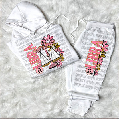 Zodiac Floral Bundle & Sleeves- 24 PNG Files