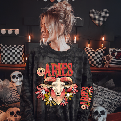 Zodiac Floral Bundle & Sleeves- 24 PNG Files