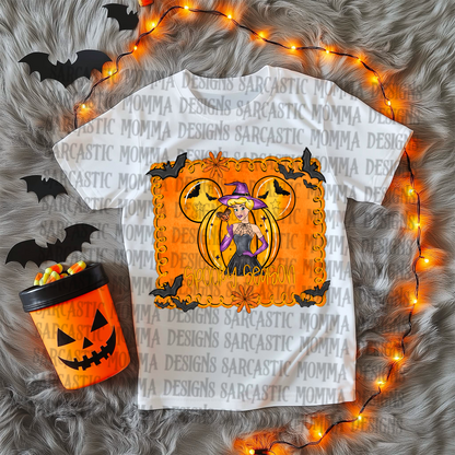 Halloween Mouse Head Spooky Season Characters Bundle With & Without Frame- 46 PNG files