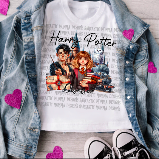 Harry Potter Obsessed PNG File