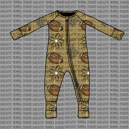 Saints Floral Seamless File