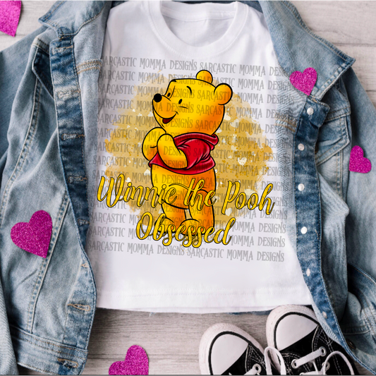 Pooh Obsessed PNG File