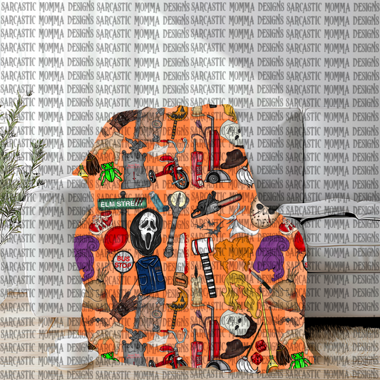 Horror Halloween Mashup Seamless File