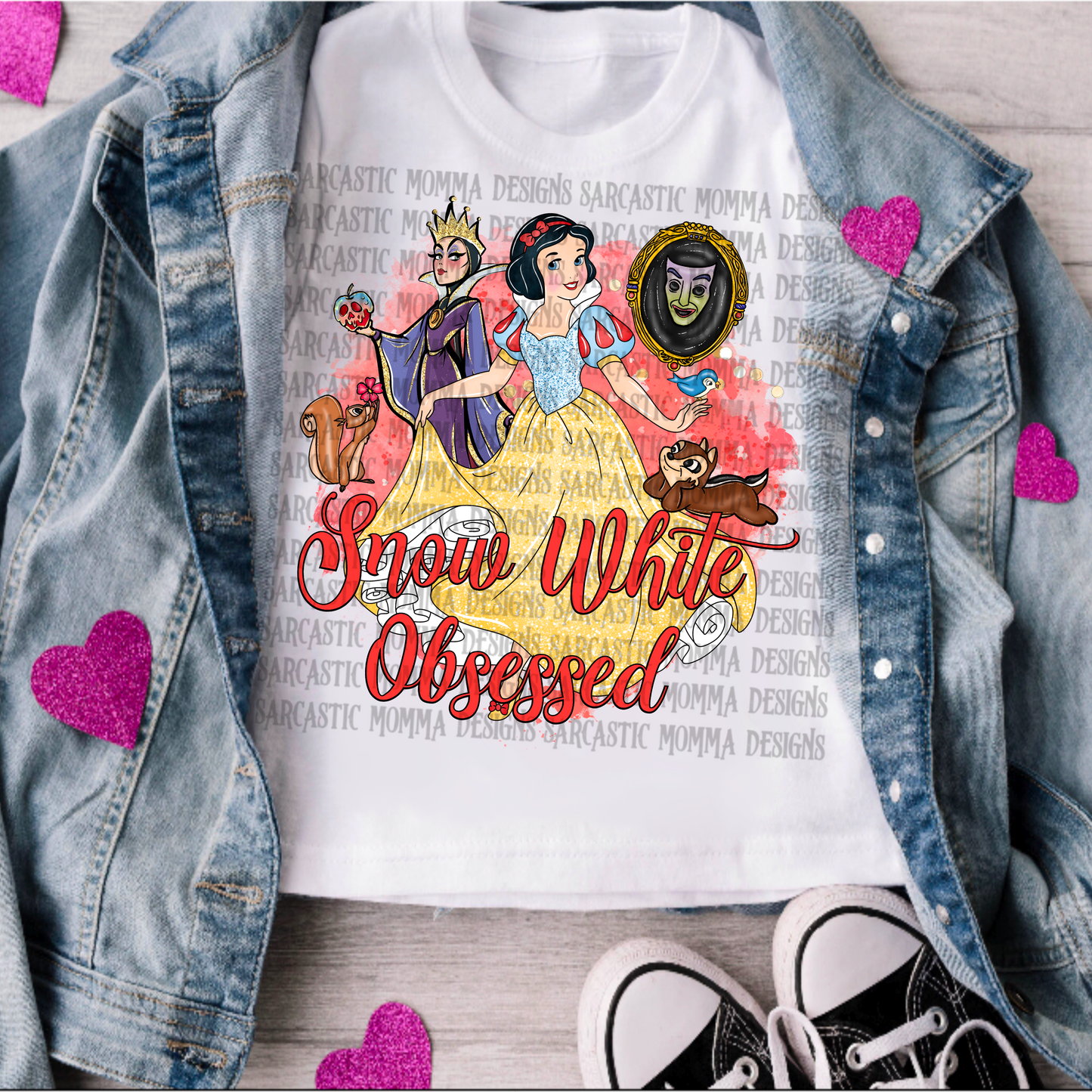 Snow White Obsessed PNG File