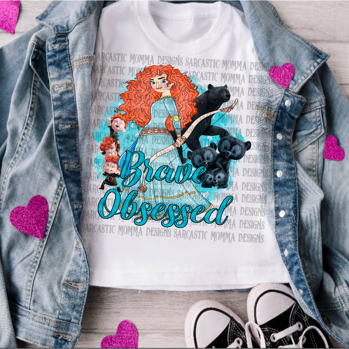 Brave Obsessed PNG File