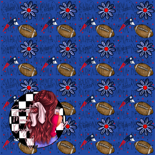 Patriots Floral Seamless File