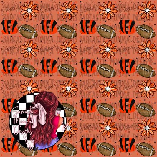Bengals Floral Seamless File