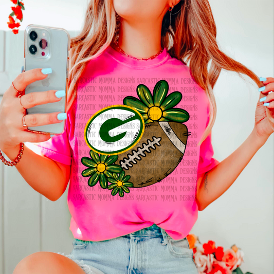 Packers Floral PNG File