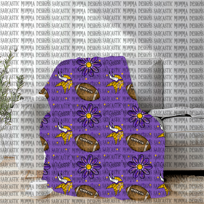 Vikings Floral Seamless File