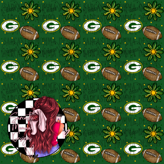 Packers Floral Seamless File