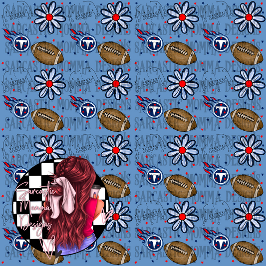 Titans Floral Seamless File