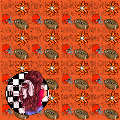 Browns Floral Seamless File