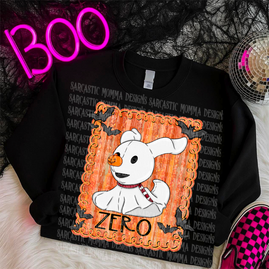 Zero Framed PNG File