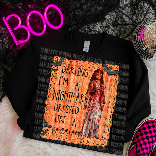 Darling I’m a Nightmare Dressed Like a Daydream Pocahontas-Carrie PNG File