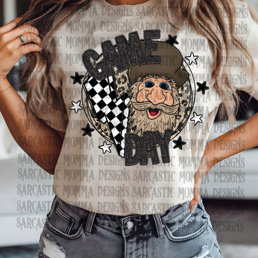 Game Day Circle Mascot Harvestors PNG File
