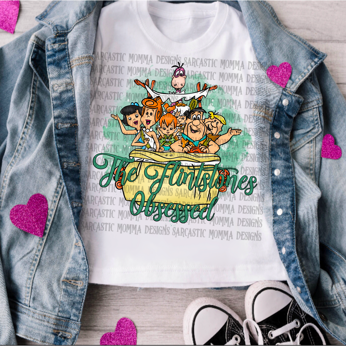 The Flintstones Obsessed PNG File