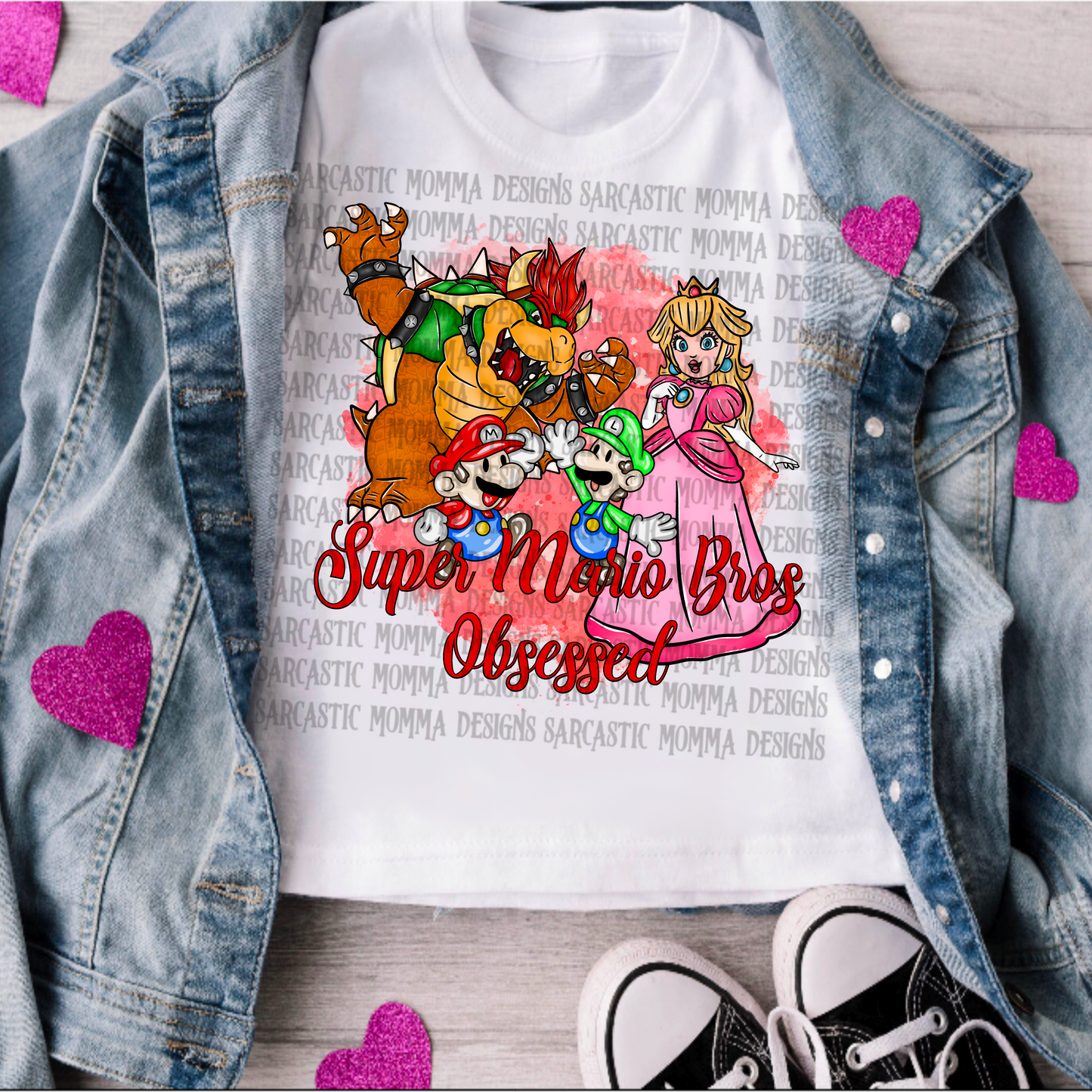 Super Mario Obsessed PNG File