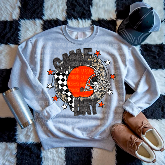 Game Day Circle Browns PNG File