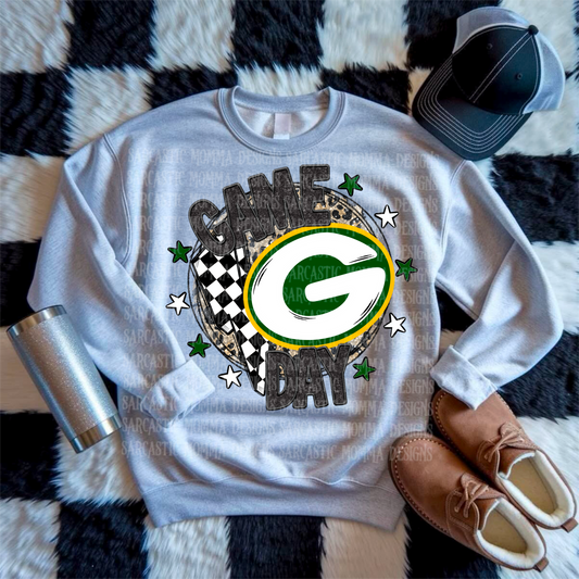 Game Day Circle Packers PNG File