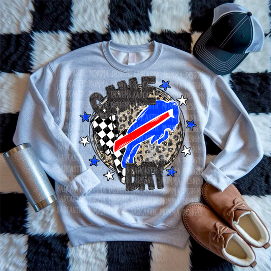 Game Day Circle Bills PNG File