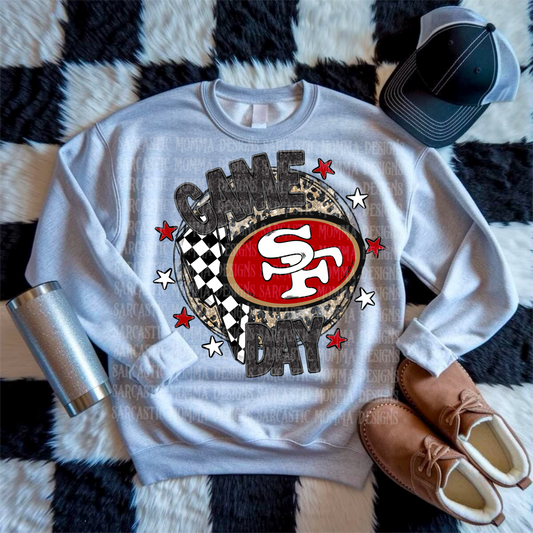 Game Day Circle 49ers PNG File